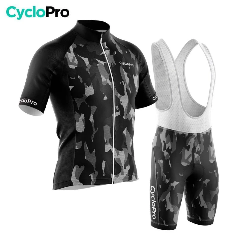 Grey Cycling Outfit - Militaro+