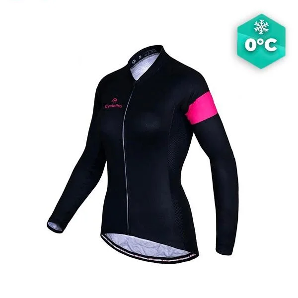 Maglia ciclistica lunga - inverno - eleganza+