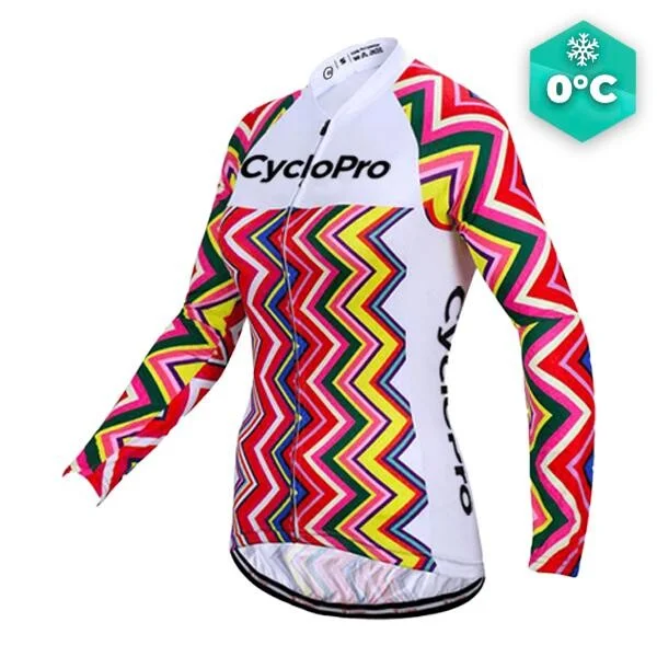 Maglia ciclistica leggera - inverno - mosaico+
