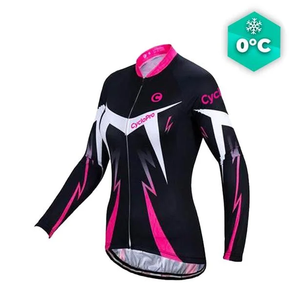 Maglia ciclistica lunga - inverno - comfort+