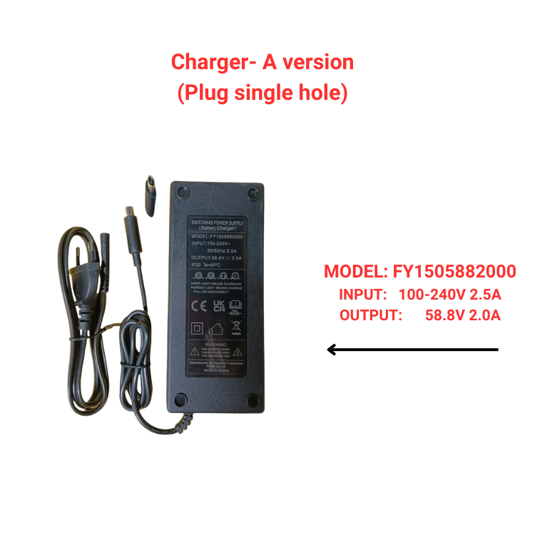 Caricabatterie G3 Pro - Versione A (spina con foro singolo)