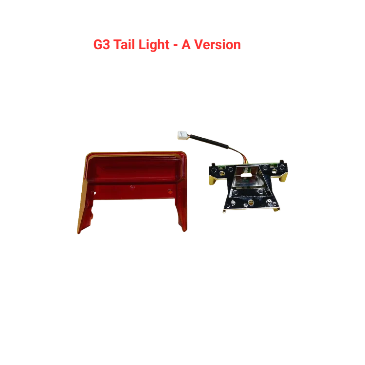 Kukirin G3 Luce posteriore Una versione