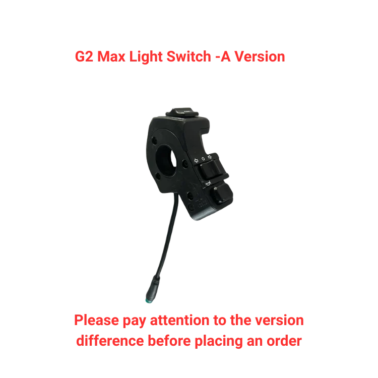 Interruttore luce Kukirin G2 Max versione A
