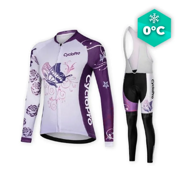 Outfit per bici da donna invernale - burro+