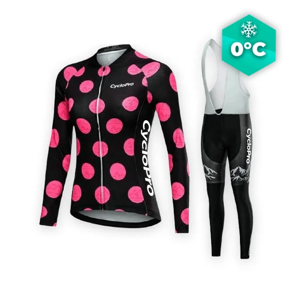 Outfit in bici invernale - Pinky+