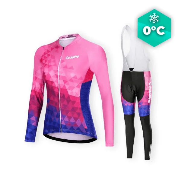 Outfit da bici da donna invernale - cubico+