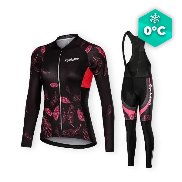 Outfit da bici invernale femminile - autunno+