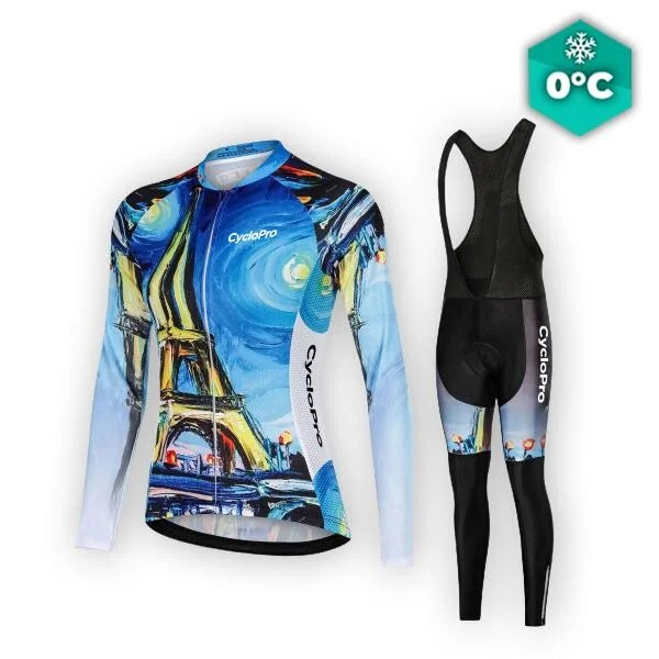 Outfit da bici da donna invernale - Eiffel+