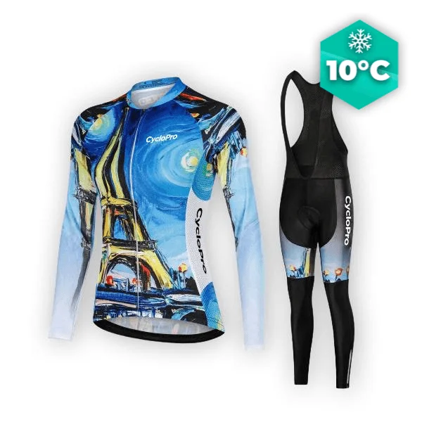 Autumn Women's Bicycle Outfit - Eiffel+