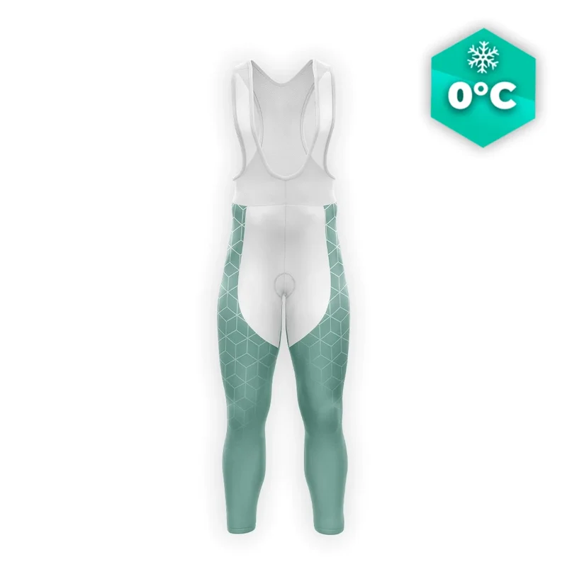 Ciclista invernale Inverno uomini / verde - cubico+