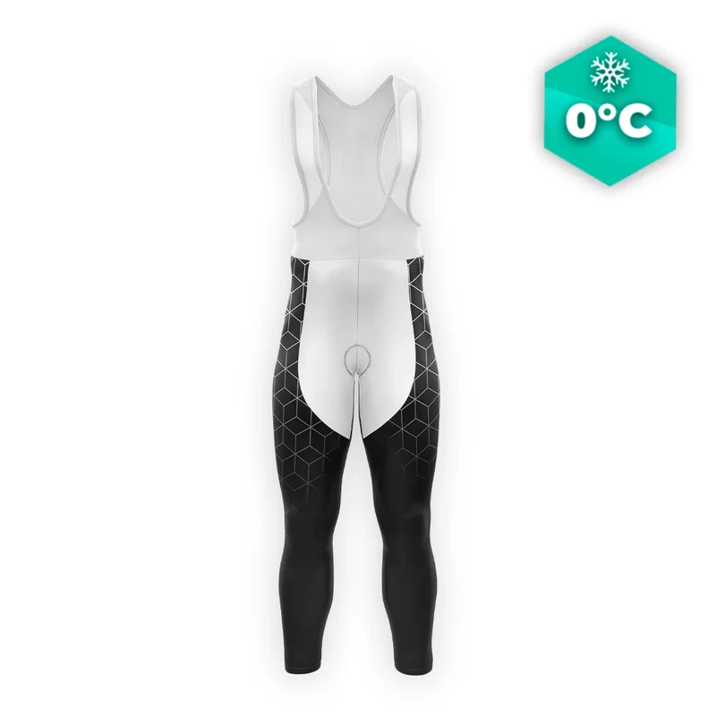 Ciclista invernale Inverno uomini / nero - cubico+