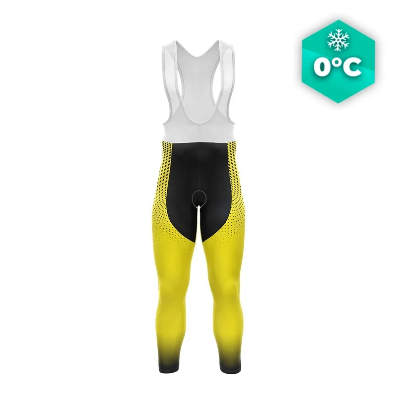 Ciclista invernale Inverno uomini / giallo - dimensione+