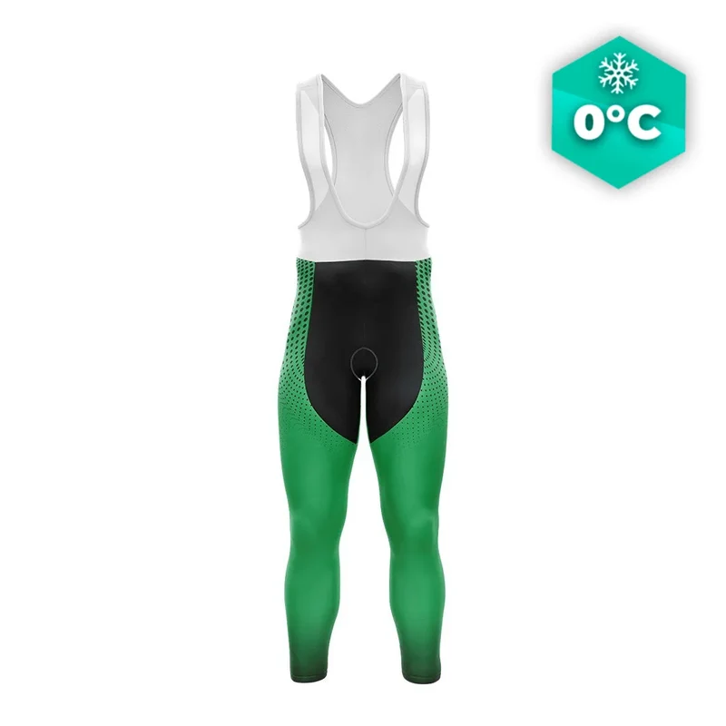 Ciclista invernale inverno uomo / verde - dimensione+
