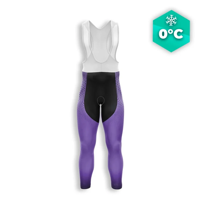 Ciclista invernale inverno uomo / viola - dimensione+