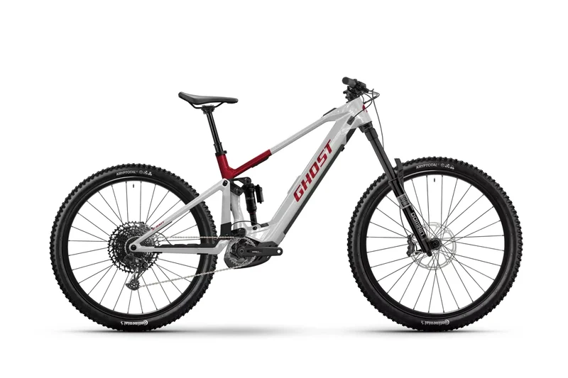 Ghost E-Riot CF Advanced Uni Misty Gray/Rebel Red