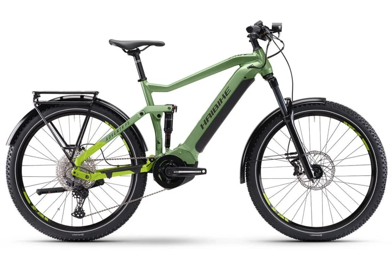 Haibike Adventr FS 8 Metal Green / Apple / Black