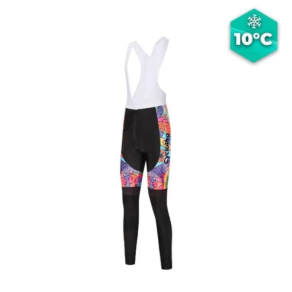 Collant da ciclismo femminile - caduta