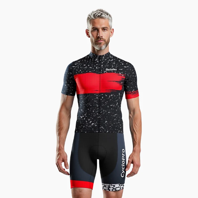 Red Cycling Outfit - Galaxy+