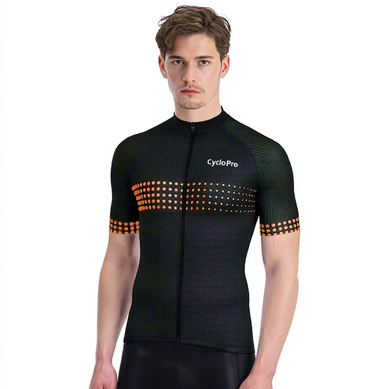 Jersey per ciclismo arancione - Liberty+