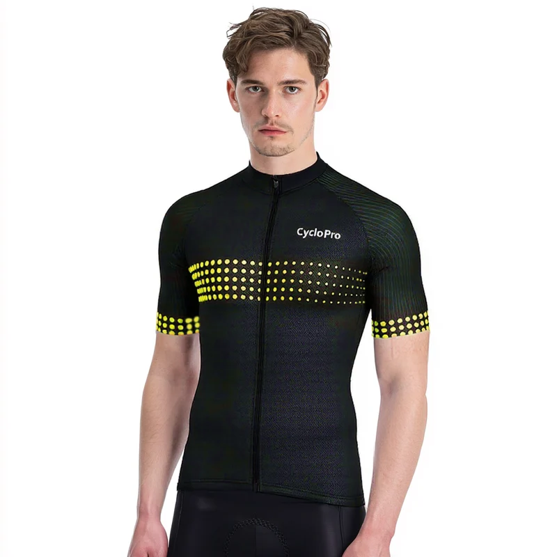 Jersey per ciclismo giallo - Liberty+