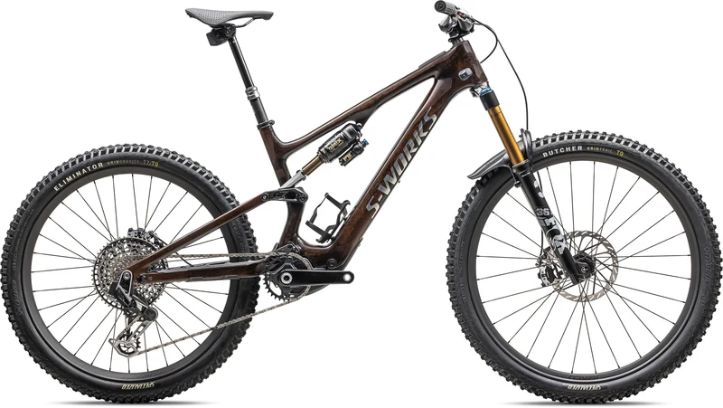 Specialized Levo SL S-Works Brown / Gunmetal / Ashen Gray | including range extender