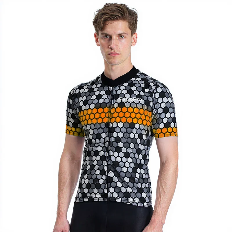 Jersey per ciclismo arancione - Atmosfera+