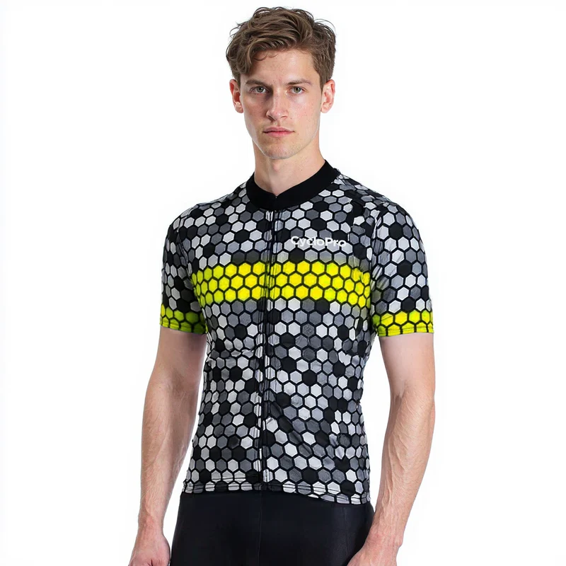 Maglia ciclistica gialla - atmosfera+