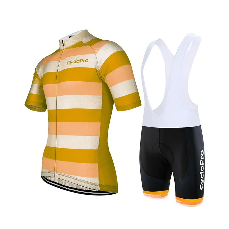 Outfit per ciclismo giallo - Evasione+