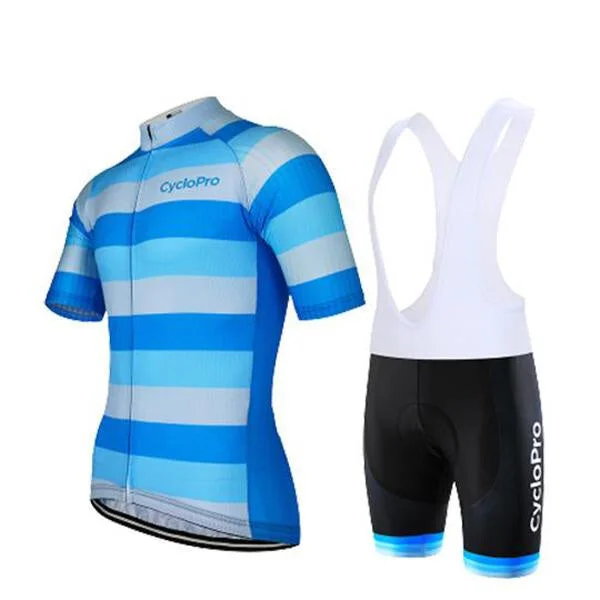 Outfit di ciclismo blu - Evasione+