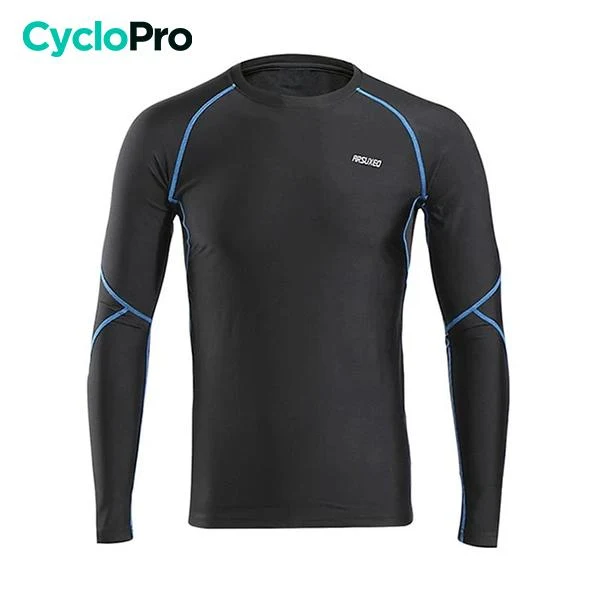 Top termico blu