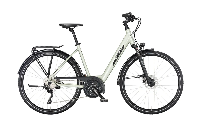 KTM LIFE CONQUEST Tiefeinsteiger Dew Silver (Black&Orange)