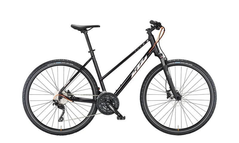 KTM X-LIFE ACTION Trapez Flaming Black (Silver&Orange Matt)