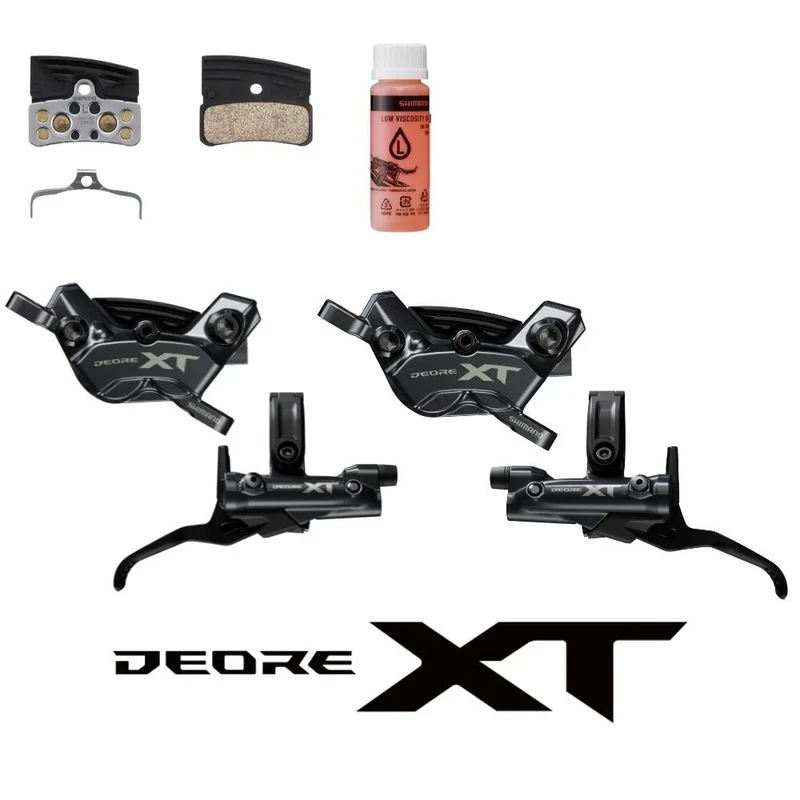 Shimano disc brake upgrade XT BL-M8200+BR-M8220 I-Spec EV