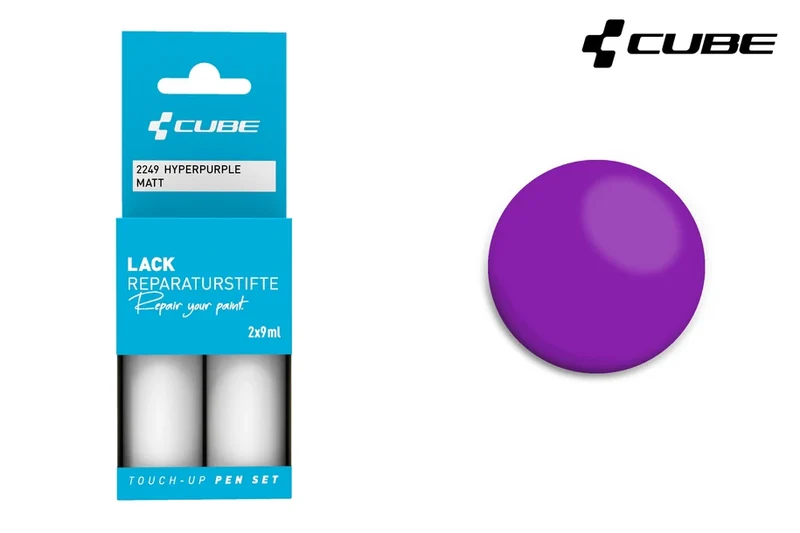Cube touch-up pen set HYPERPURPLE matt 2249