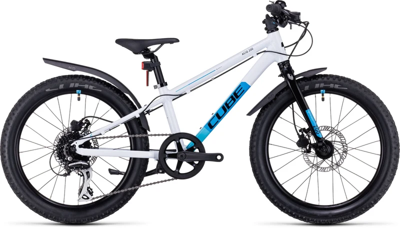 Cube Acid 200 Disc Allroad white'n'blue