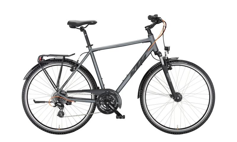 KTM LIFE JOY E Steelgrey Matt (Black&Orange)