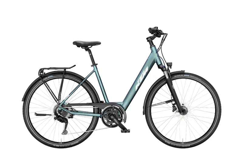 KTM LIFE SPACE Tiefeinsteiger Gp-Flip Matt (Silver&Blue)