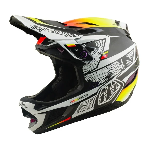 Troy Lee Designs D4 Carbon Mips Helmet Lined Up