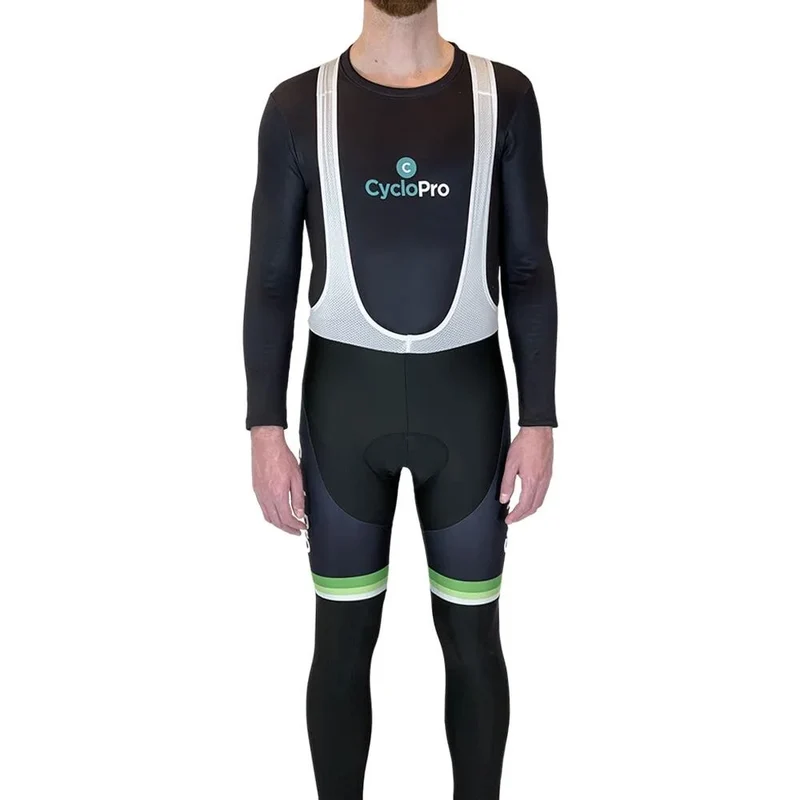 Ciclista di fuga verde+ - inverno