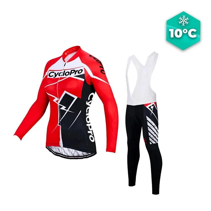 Red Autumn Bike Outfit - Comfort+