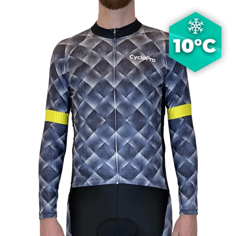 Maglia ciclistica lunga - autunno - pioggia+