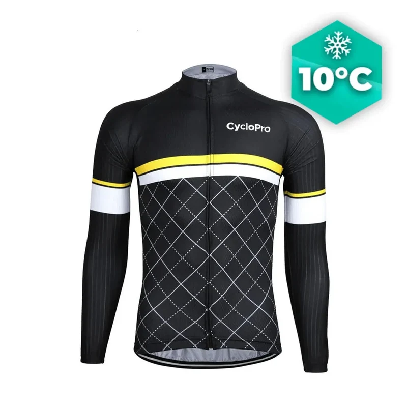 Long Cycling Yellow - Fall - Road+ Jersey