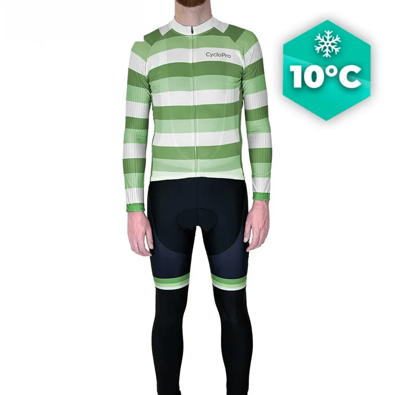 Autumn Green Homme Cycling Outfit - Evasion+