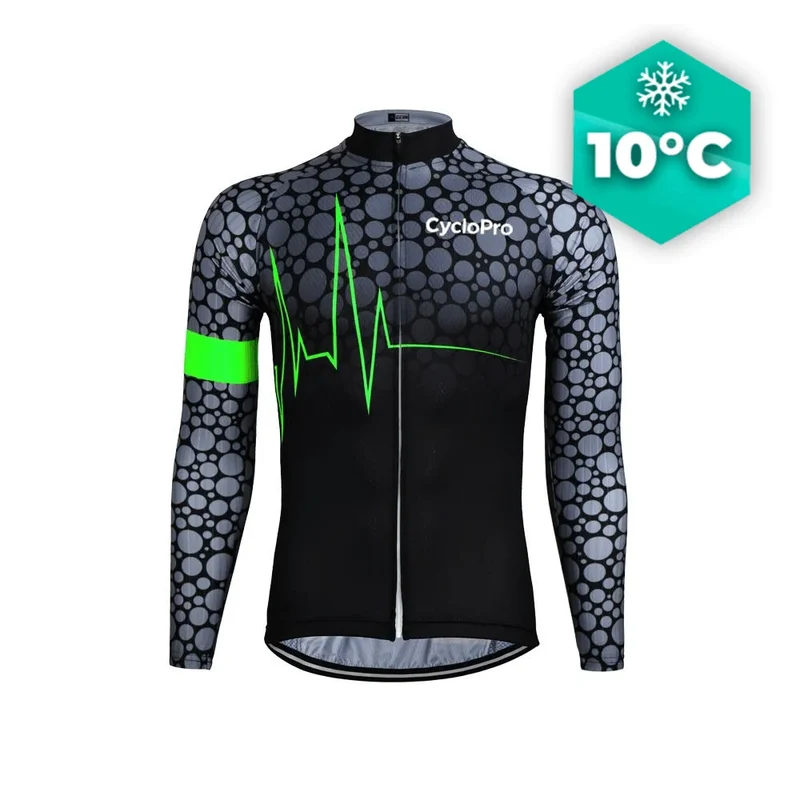 Maglia ciclistica lunga - autunno - pulsazione+