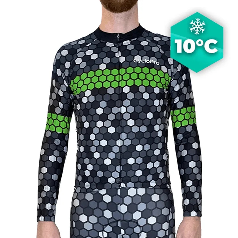 Maglia ciclistica lunga - autunno - atmosfera+