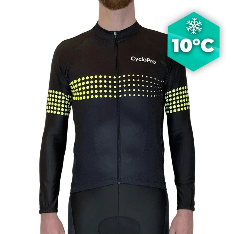 Jersey giallo lungo ciclismo - Fall - Liberty+