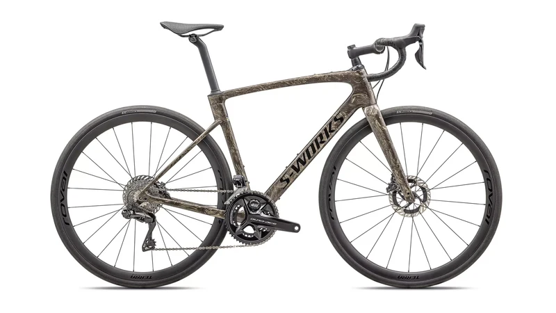 Specialized Roubaix S-Works Di2 Gloss Toupe/Gunmetal Strata/Charcoal