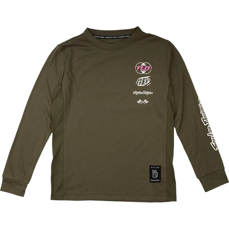 Troy Lee Designs Skyline Ride LS Tee Worldwide