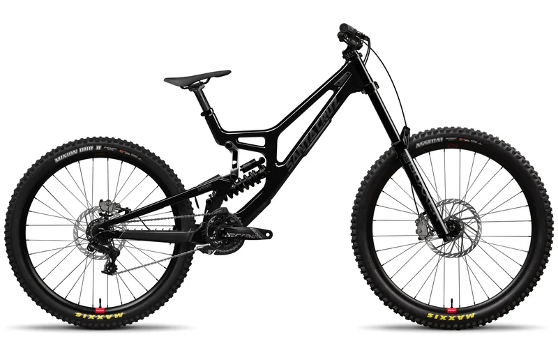 Santa Cruz V10 DH S-Kit Gloss Black Sparkle