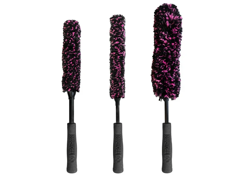 Muc Off Microfibre Brush Kit (Set of 3)